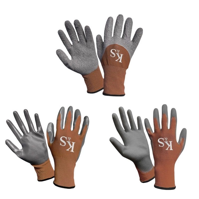 Kent & Stowe Multi-Task Gloves - Large (Triple Pack)