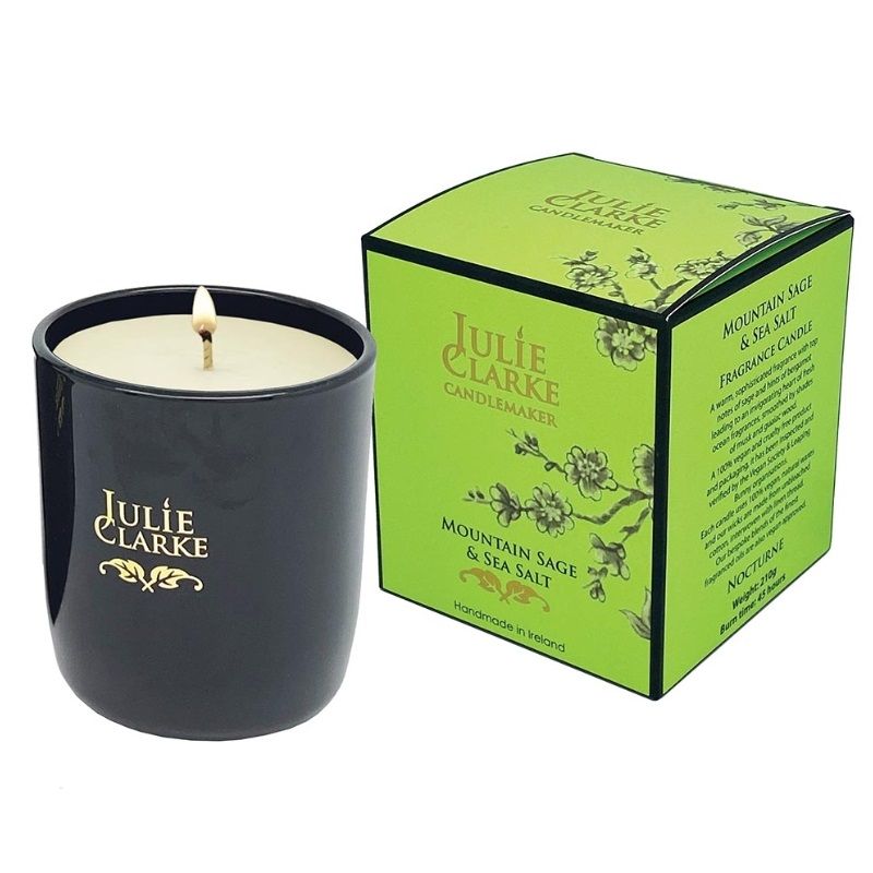Julie Clarke Mountain Sage & Sea Salt Candle 210g