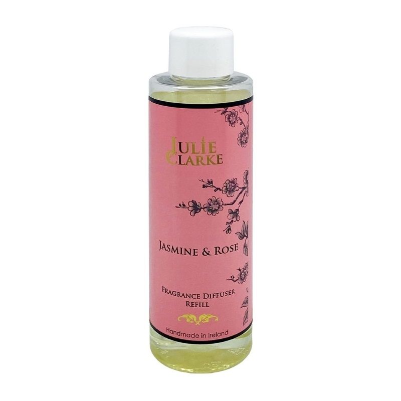 Julie Clarke Jasmine & Rose Diffuser Refill 150ml