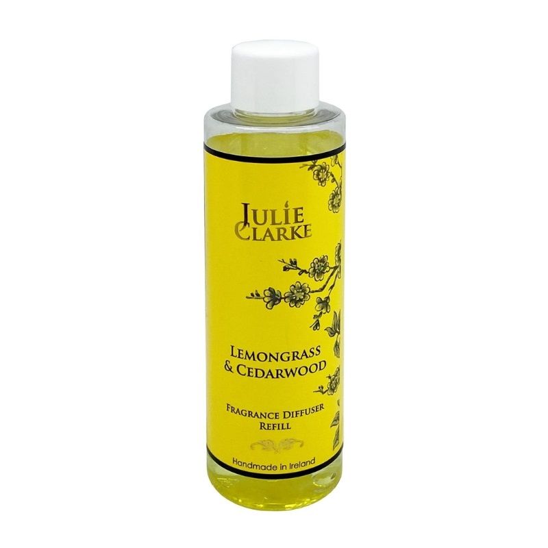 Julie Clarke Lemongrass & Cedarwood Diffuser Refill 150ml