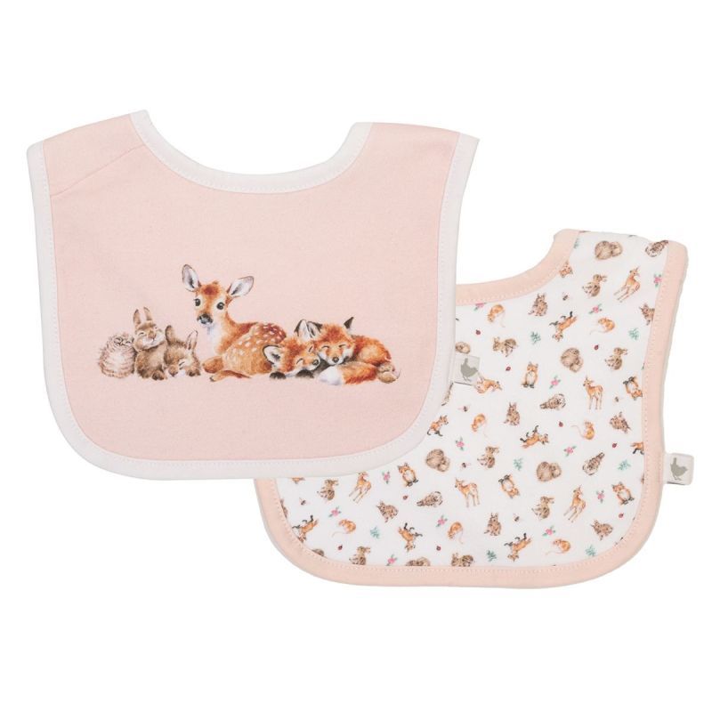 Wrendale 'Little Forest' Bib Gift Set