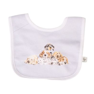 Wrendale 'Little Paws' Bib Gift Set