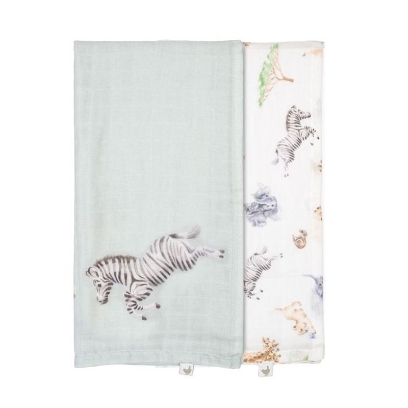 Wrendale 'Little Savannah' Muslin Gift Set
