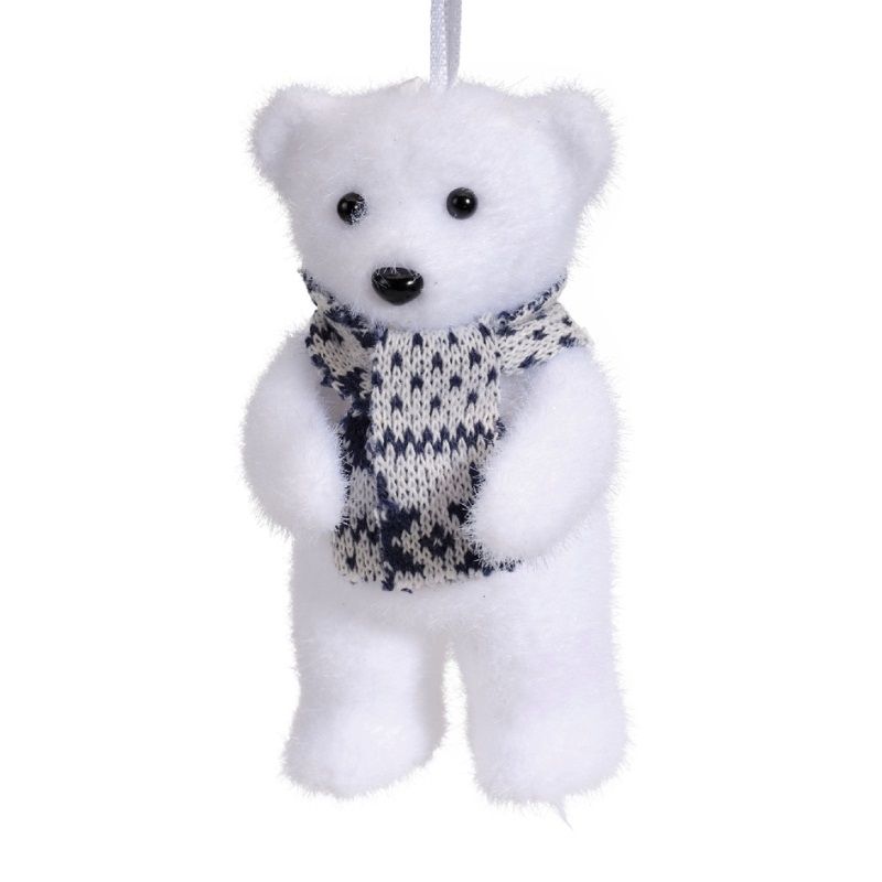 Foam Bear Hanging Ornament 7.5cm