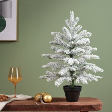 Grandis 90cm Mini Artificial Snowy Tree