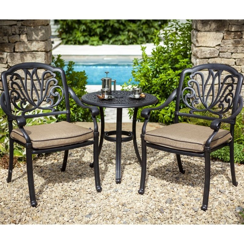 Amalfi Bistro Set - Bronze