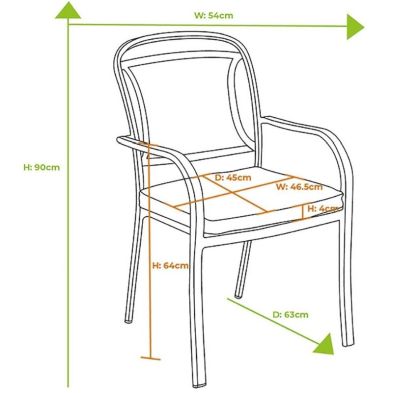 Berkeley Bistro Set - Maize