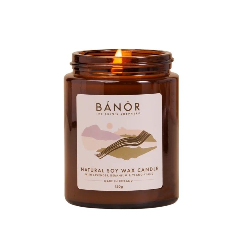 Bánór Natural Soy Wax Candle 150g