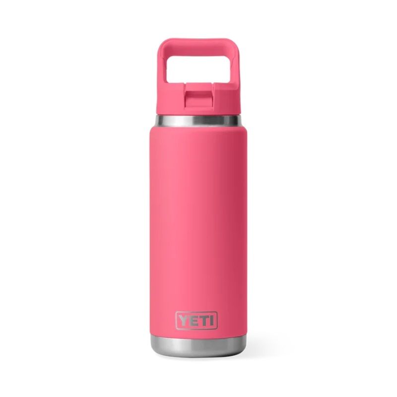 YETI Rambler Bottle with Matching Straw 769ml - Tropical Pink