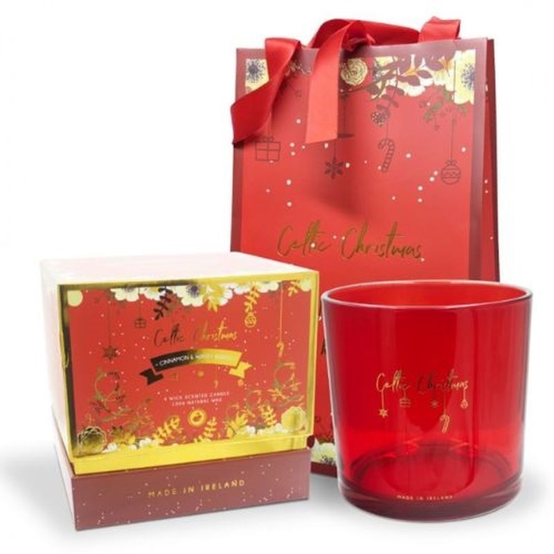 Celtic 4 Wick Cinnamon & Winter Berry