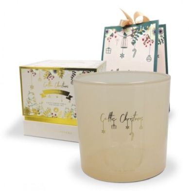 Celtic Candles Cosy Fireside 4 Wick Candle Gift Set