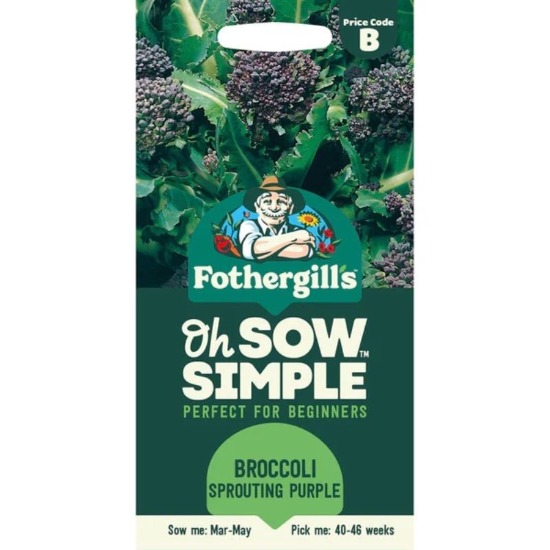Mr Fothergill's Broccoli Sprouting Purple (Oh So Simple Range)
