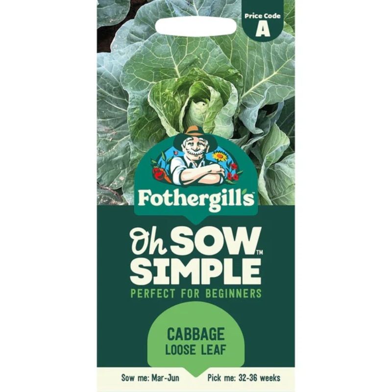 Mr Fothergill's Cabbage Loose Leaf (Oh So Simple Range)