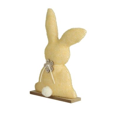 Bunny Ornament on Stand 38cm