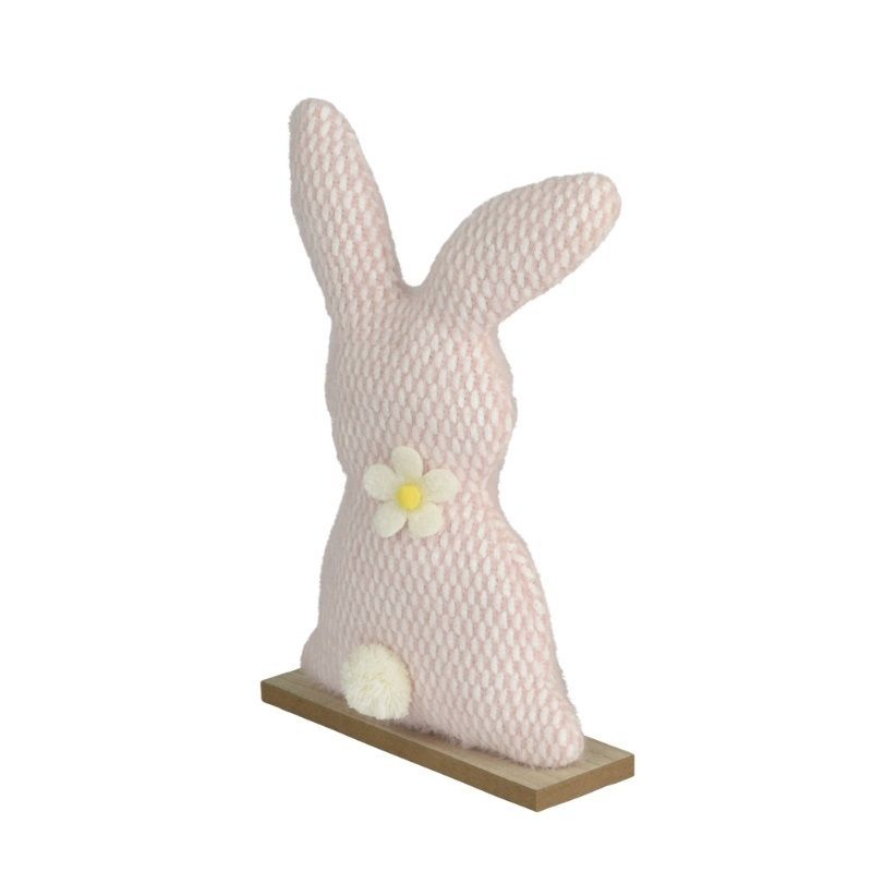 Bunny Ornament on Stand 28cm