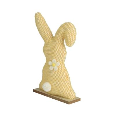 Bunny Ornament on Stand 28cm