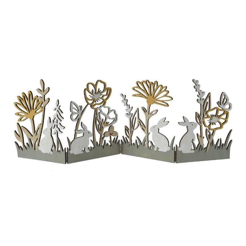 Plywood Easter Scenery 17cm