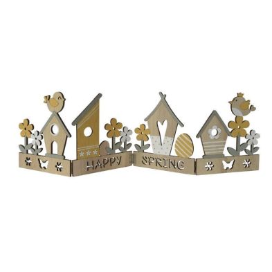 Plywood Easter Scenery 17cm