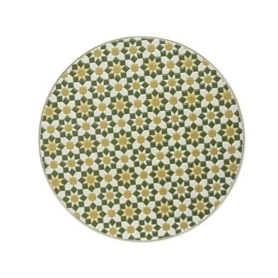 Madrid Mosaic Bistro Set - Cream