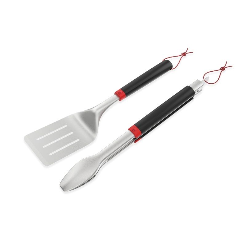 Weber Barbecue Tool Set with Spatula & Tongs