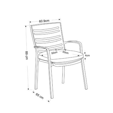 Lyra 6 Seat Round Dining Set - Crimini