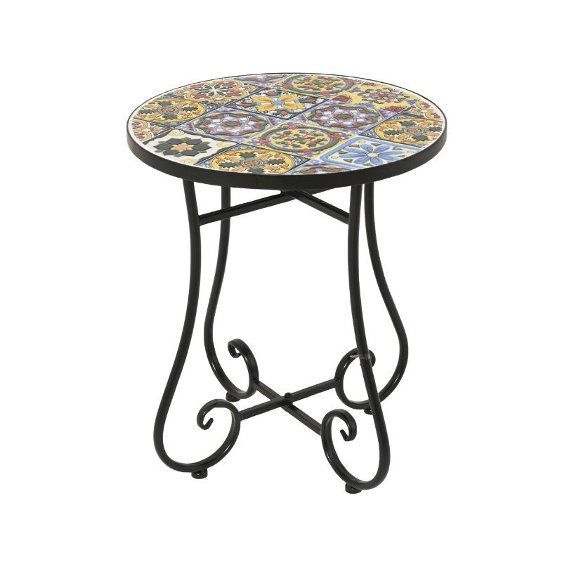 Braga Mosaic Side Table