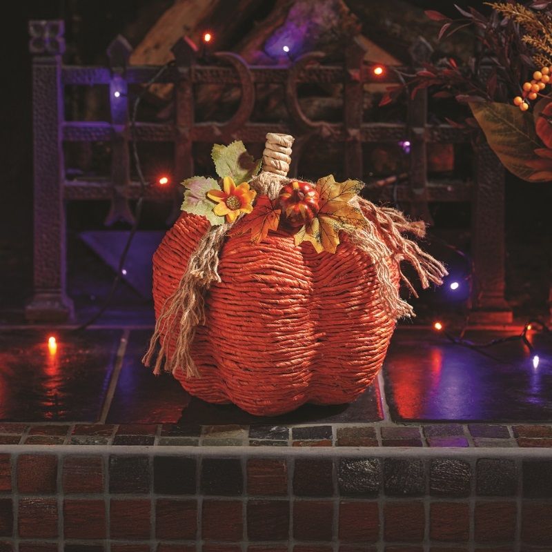 Smart Garden Raffia Pumpkin XL - Orange