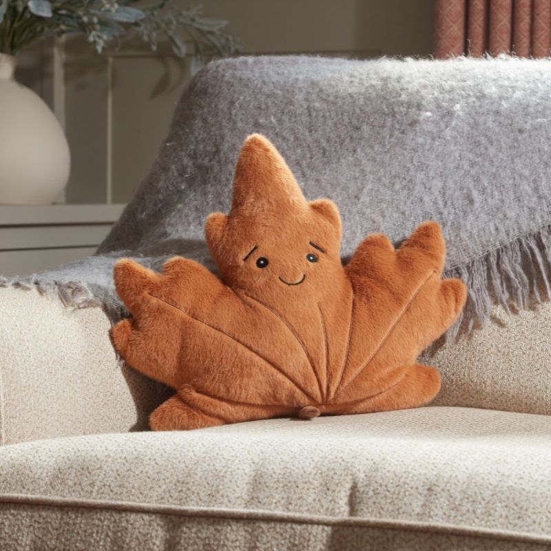 Smart Garden Maple Leaf Cushion - Mocha