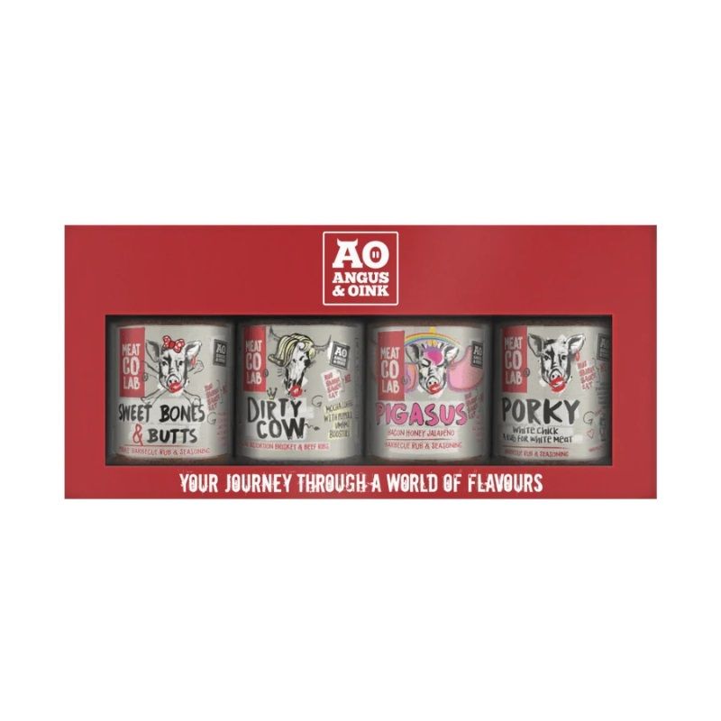 Angus & Oink Best of BBQ Gift Pack (4 Rubs)