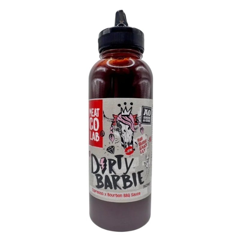 Angus & Oink MeatCo Lab Dirty Barbie BBQ Sauce 350ml Squeezy