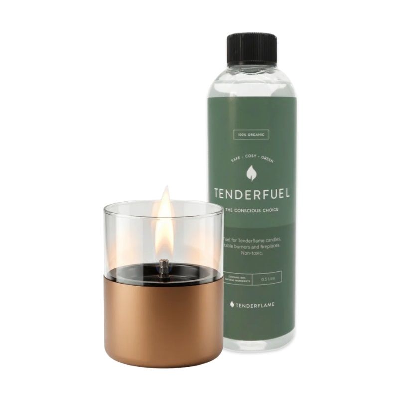 Tenderflame Lilly 10 Copper + Tenderfuel Set