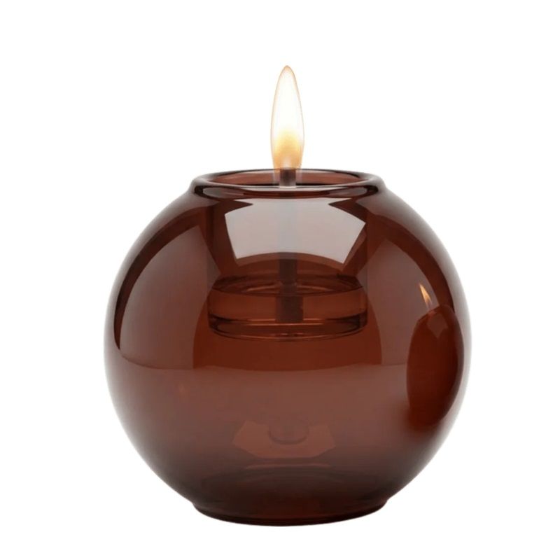 Tenderflame Globus 15 Candle Amber