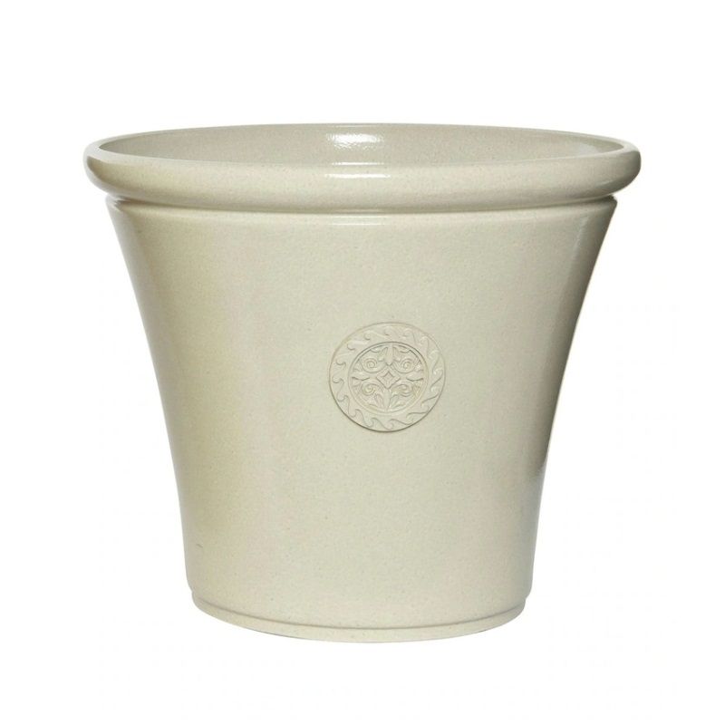 Sarah Polystone Planter 45.5cm - White