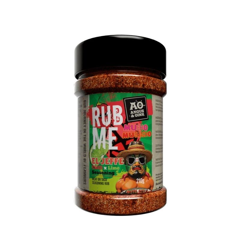 Angus & Oink El Jefe Chilli X Lime Seasoning 210g