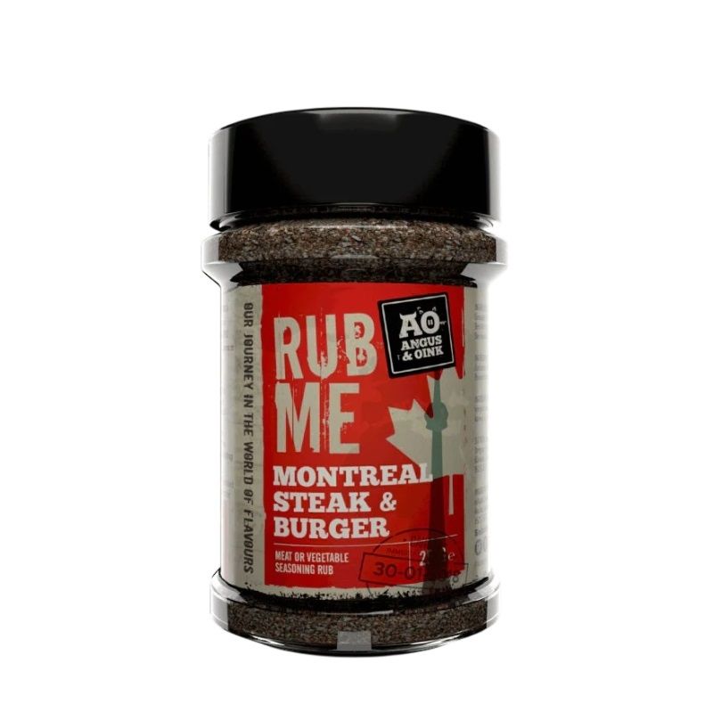 Angus & Oink Montreal Steak & Burger Seasoning 220g
