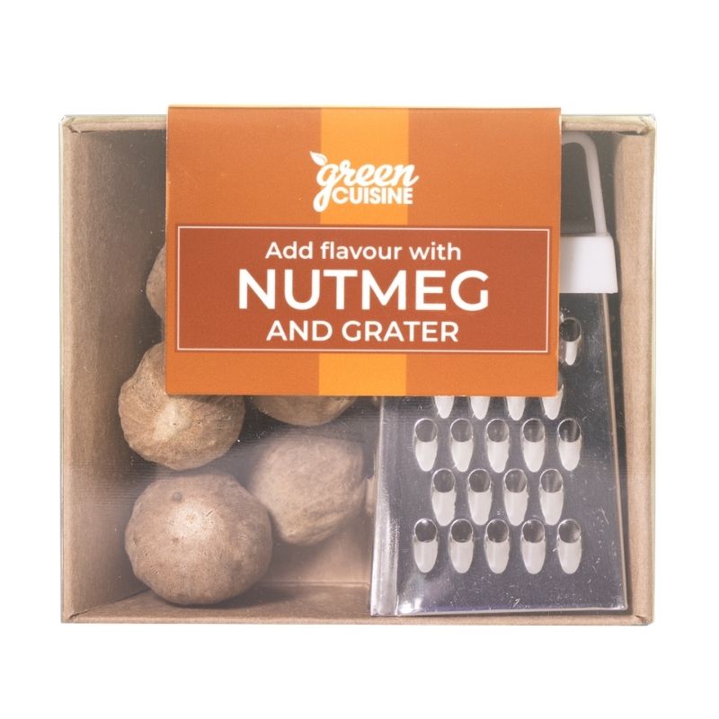 Green Cuisine Whole Nutmeg with Grater