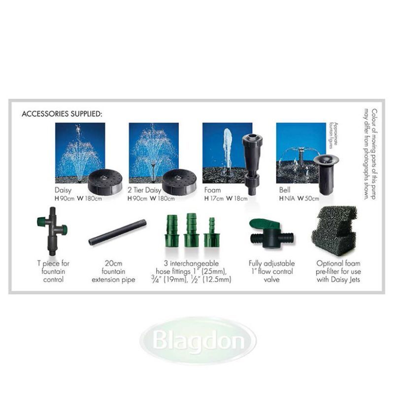 Kit Manutenzione Filtri Inpond 5 In 1 3000 - Ricambi Originali Blagdon