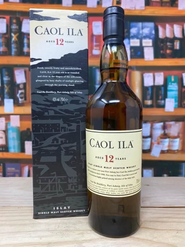Caol Ila 12yo Islay Single Malt Scotch Whisky 43% 70cl