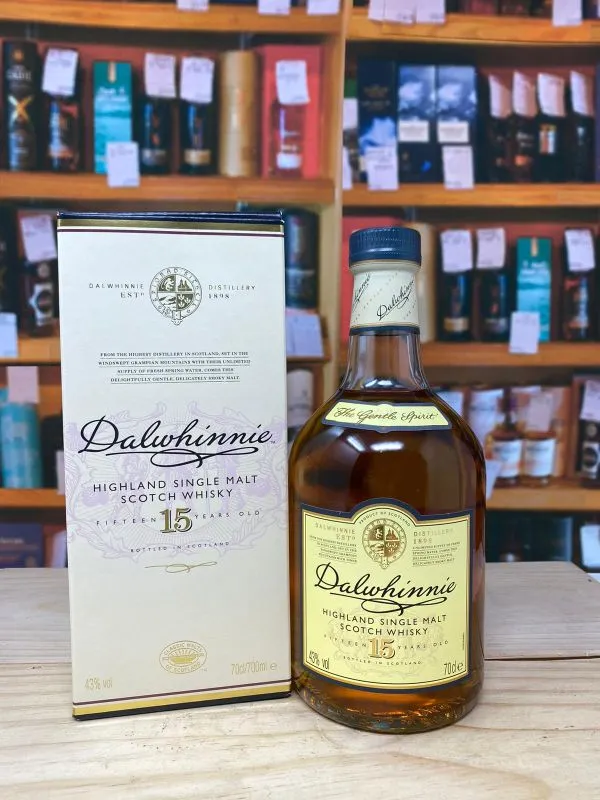 Dalwhinnie 15yo Highland Single Malt Scotch Whisky 70cl