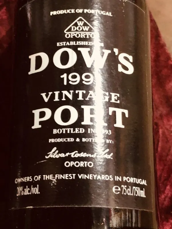 Dow's 1991 Vintage Port