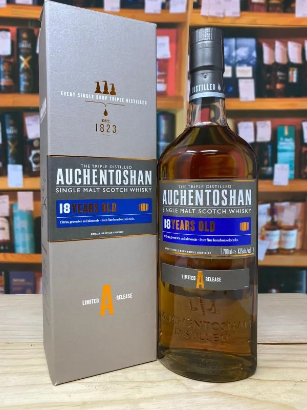 Auchentoshan 18yo Lowland Single Malt Scotch Whisky 43% 70cl