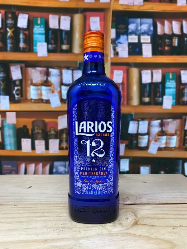 Larios 12 Botanicals Premium Gin 40% 70cl