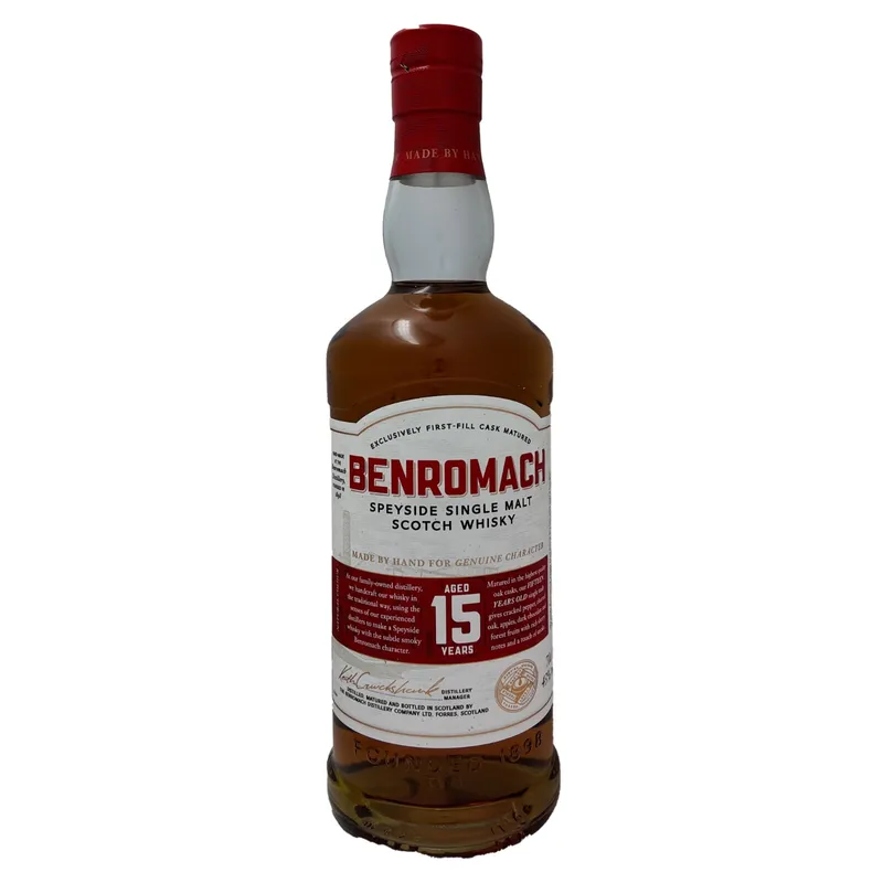 Benromach 15yo Speyside Single Malt Scotch Whisky 43% 70cl
