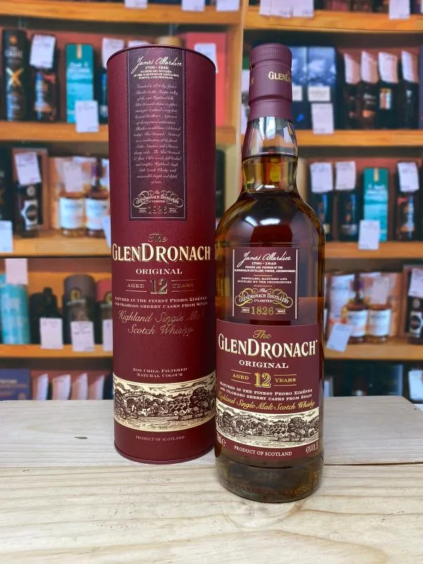 Glendronach Original 12yo Highland Single Malt Scotch Whisky 43% 70cl