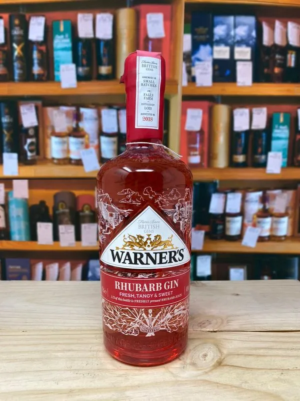 Warner's Rhubarb Gin 40% 70cl
