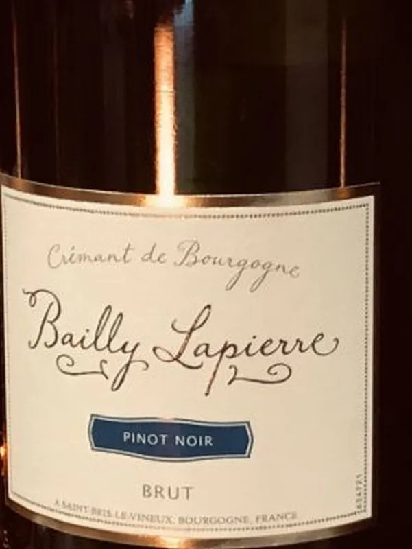Cremant De Bourgogne Pinot Noir Brut Nv Bailly Lapierre