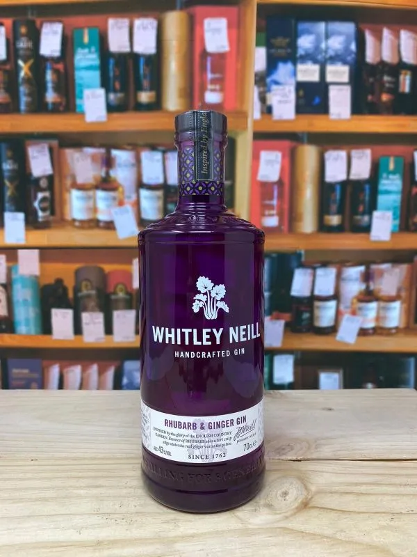 Whitley Neill Rhubarb and Ginger Gin 41.3% 70cl