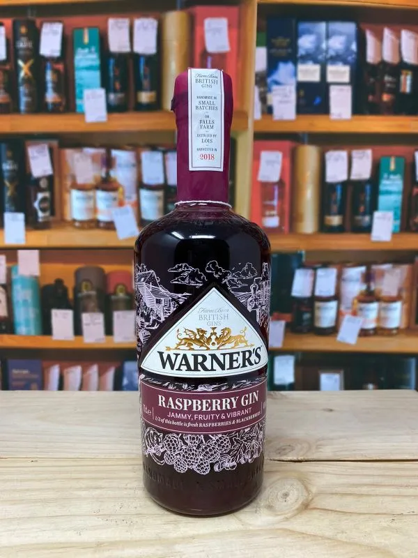 Warner's Raspberry Gin 40% 70cl