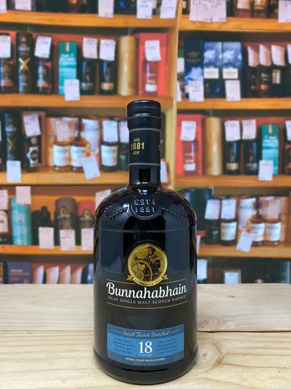 Bunnahabhain 18yo Islay Single Malt Scotch Whisky 46.3% 70cl