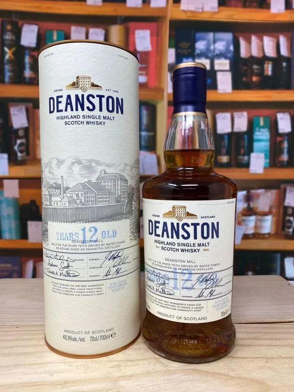 Deanston 12yo Highland Single Malt Scotch Whisky 46.3% 70cl